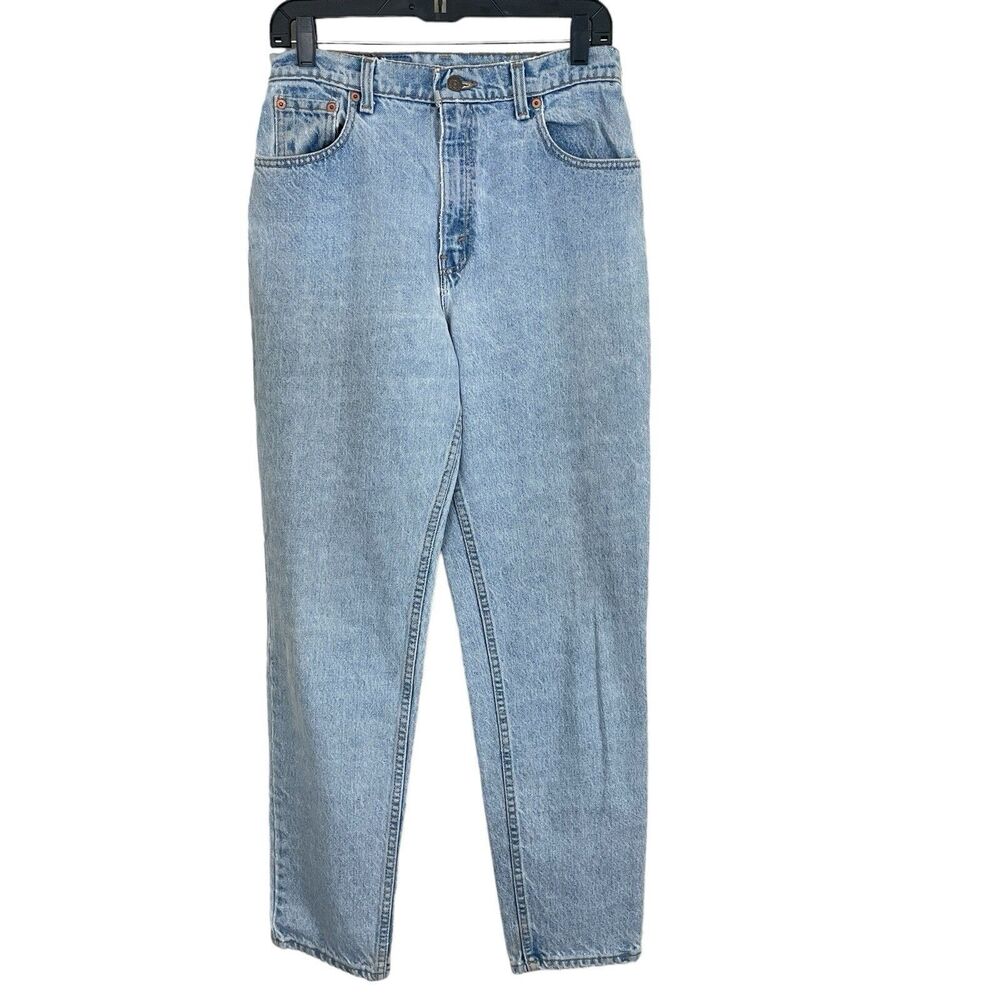 Levis 551 Jeans Womens 10 Vintage 90s High Waist Tapered Leg Denim USA Made